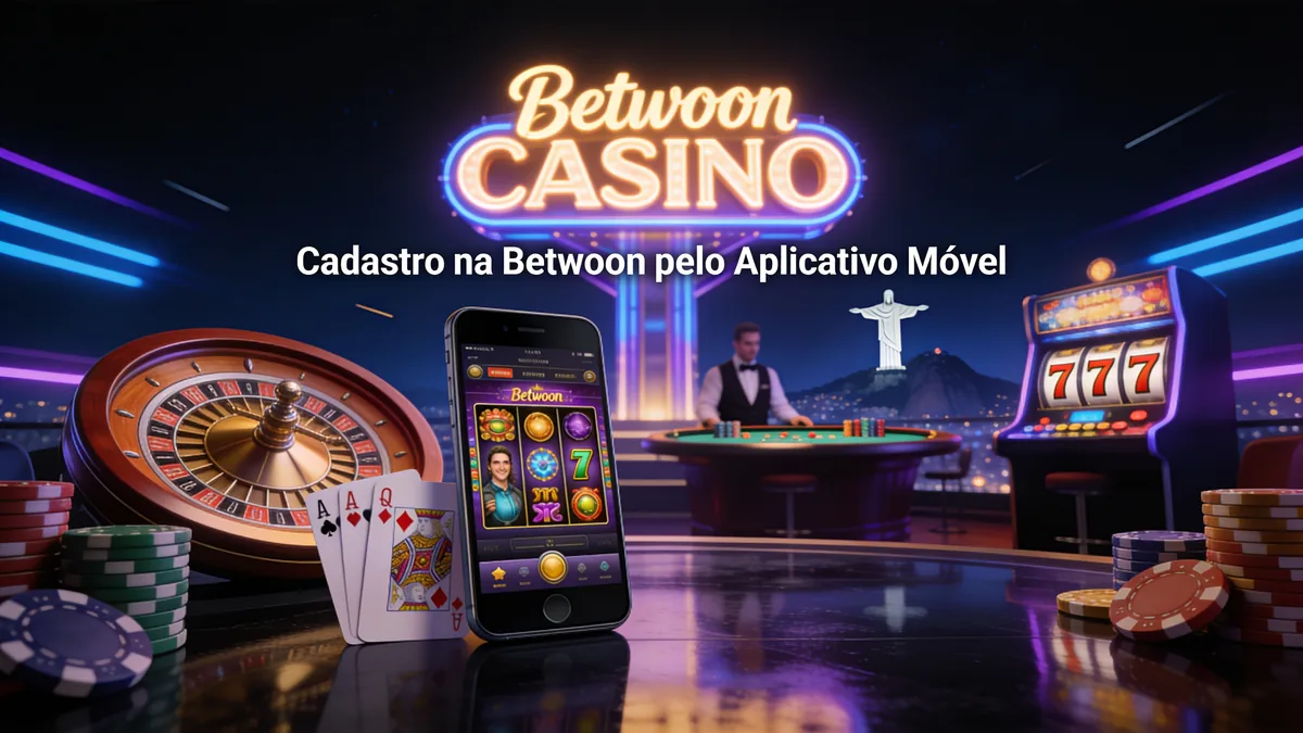 Cadastro na Betwoon pelo Aplicativo Móvel — betwoon no Brasil