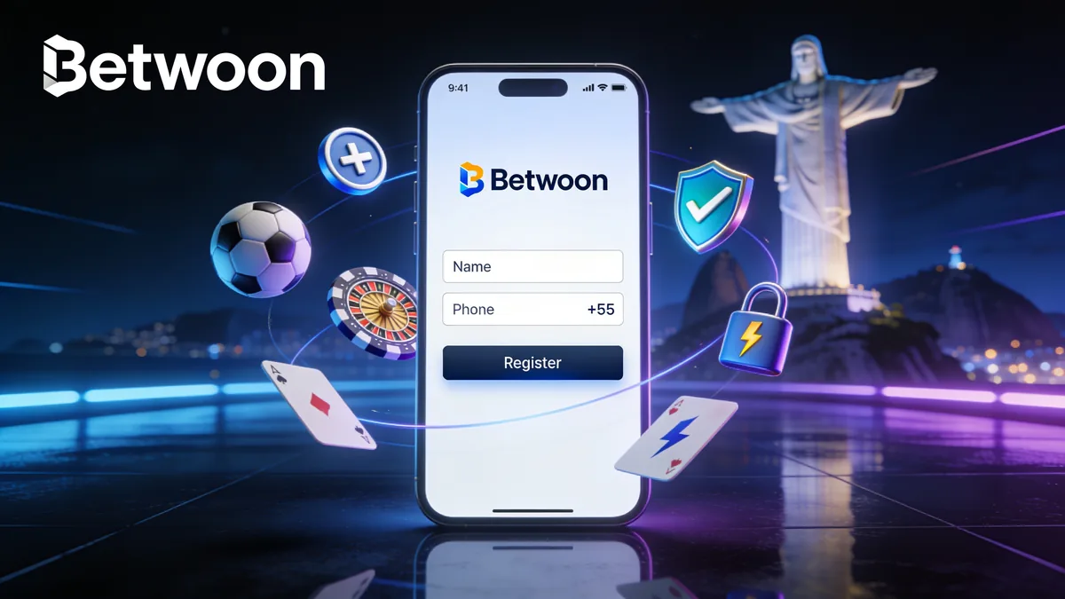 betwoon no Brasil — Design e Usabilidade do Site Betwoon